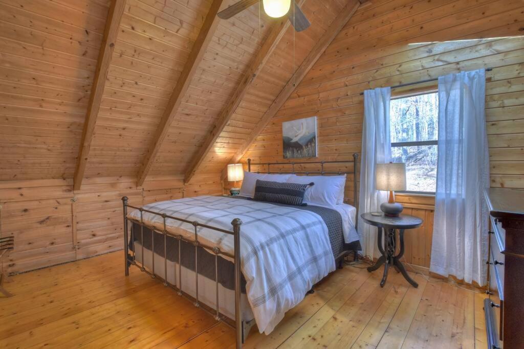 Waywish Waterfront Cabin In Blue Ridge Mountains Kültér fotó
