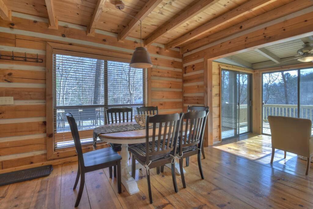 Waywish Waterfront Cabin In Blue Ridge Mountains Kültér fotó